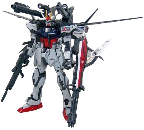Mobile Suit Gundam SEED MSV MG Strike Gundam IWSP 1/100 Scale Model Kit Gallery Image 5
