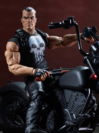 Marvel Legends Punisher Figure & Vehicle Gallery Image 2