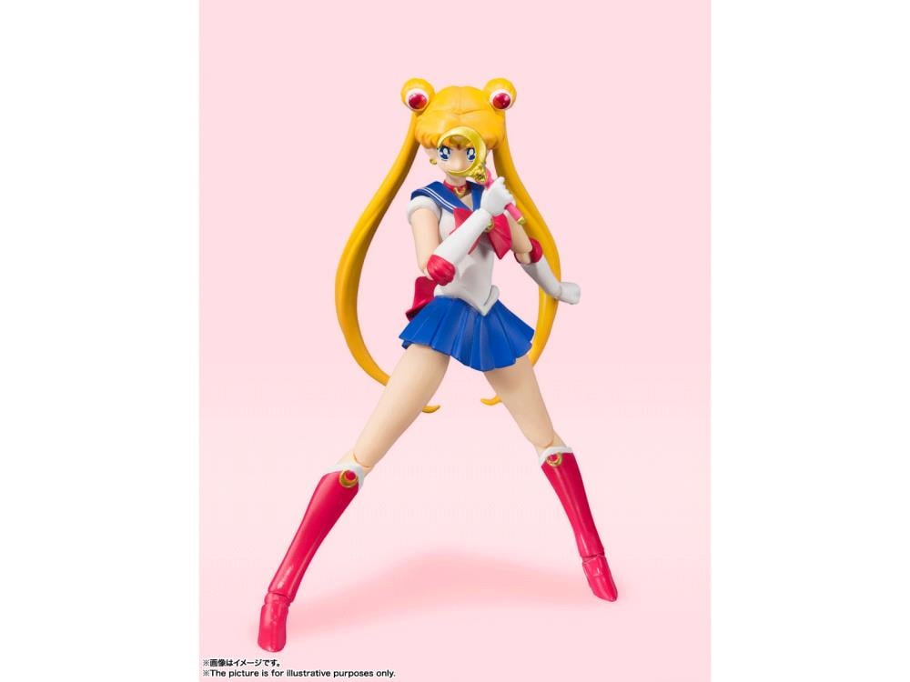Sailor Moon S.H.Figuarts Sailor Moon (Animation Color Edition) Action Figure Gallery Image 6