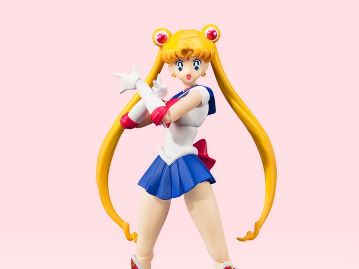 Sailor Moon S.H.Figuarts Sailor Moon (Animation Color Edition) Action Figure Gallery Image 1