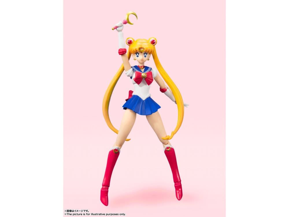 Sailor Moon S.H.Figuarts Sailor Moon (Animation Color Edition) Action Figure Gallery Image 5