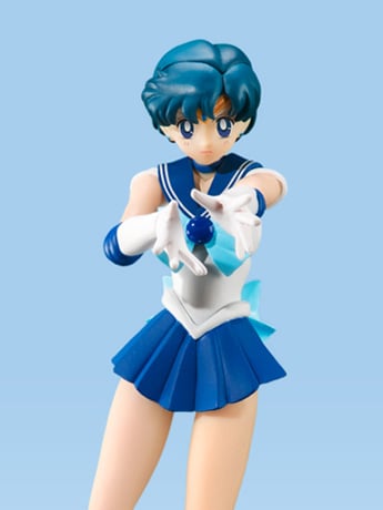Sailor Moon S.H.Figuarts Sailor Mercury (Animation Color Edition) Action Figure Gallery Image 2