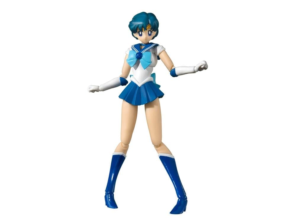 Sailor Moon S.H.Figuarts Sailor Mercury (Animation Color Edition) Action Figure Gallery Image 3