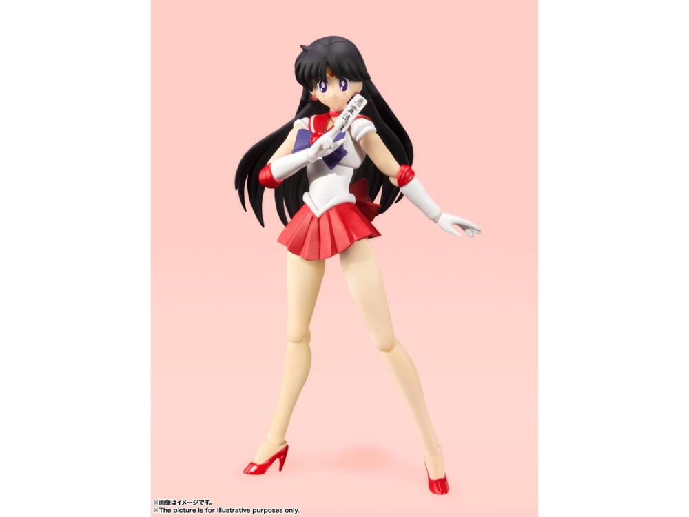 Sailor Moon S.H.Figuarts Sailor Mars (Animation Color Edition) Action Figure Gallery Image 7
