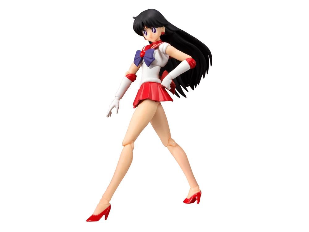 Sailor Moon S.H.Figuarts Sailor Mars (Animation Color Edition) Action Figure Gallery Image 3
