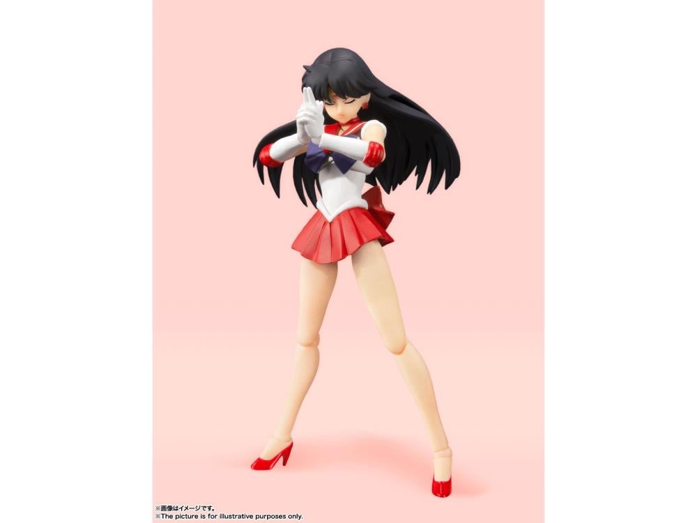Sailor Moon S.H.Figuarts Sailor Mars (Animation Color Edition) Action Figure Gallery Image 5