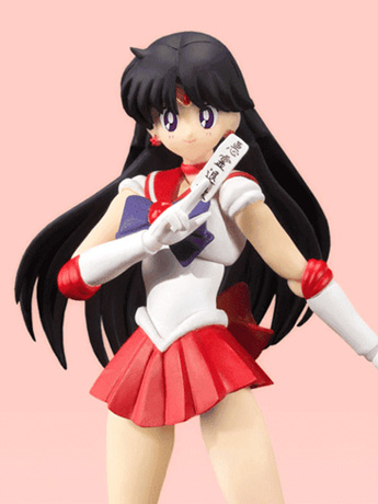 Sailor Moon S.H.Figuarts Sailor Mars (Animation Color Edition) Action Figure Gallery Image 2
