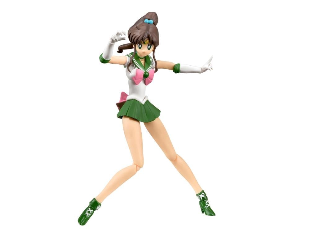 Sailor Moon S.H.Figuarts Sailor Jupiter (Animation Color Edition) Action Figure Gallery Image 3