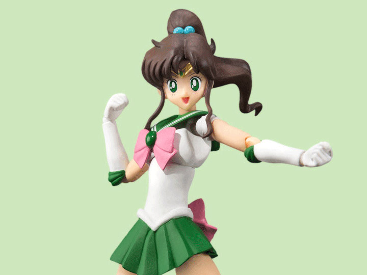 Sailor Moon S.H.Figuarts Sailor Jupiter (Animation Color Edition) Action Figure Gallery Image 1
