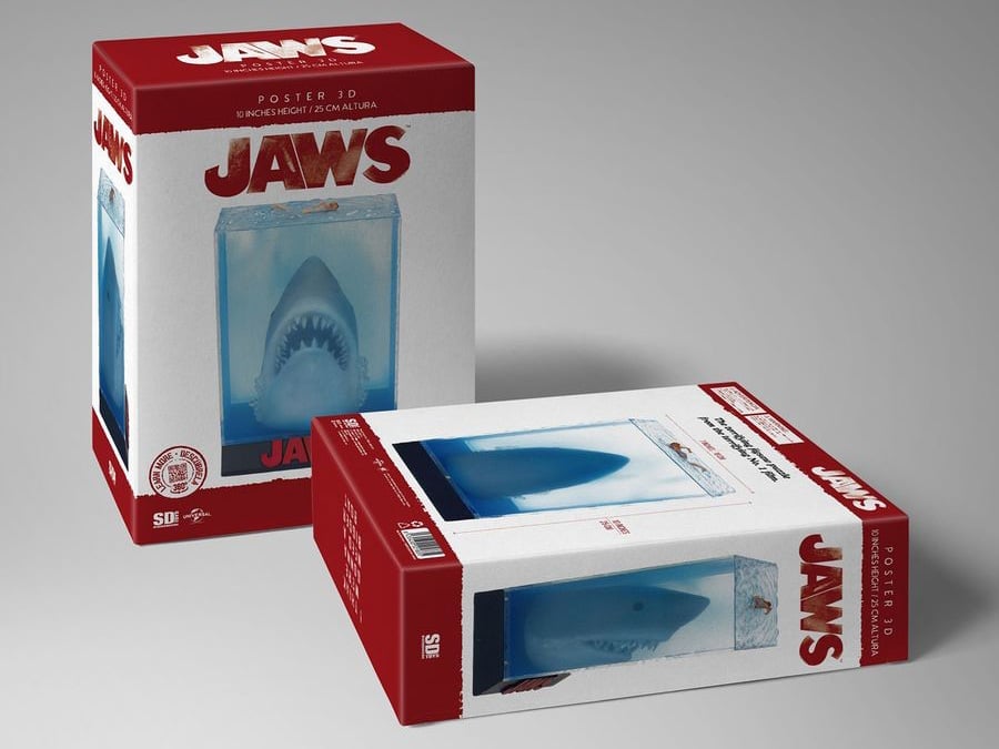 Jaws 3D Poster Diorama Gallery Image 5