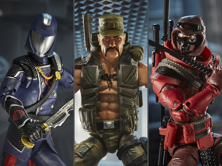 G.I. Joe Classified Series Wave 2 Set of 3 Figures Gallery Image 1