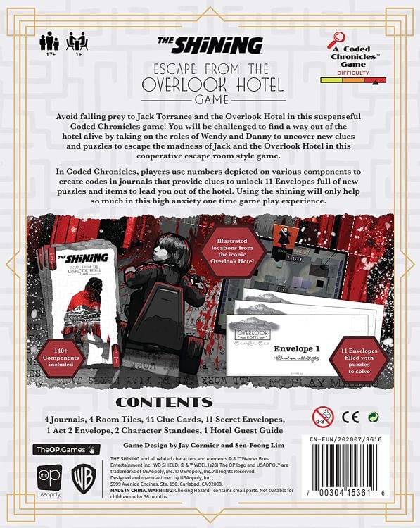 Coded Chronicles: The Shining: Escape from the Overlook Hotel Gallery Image 10