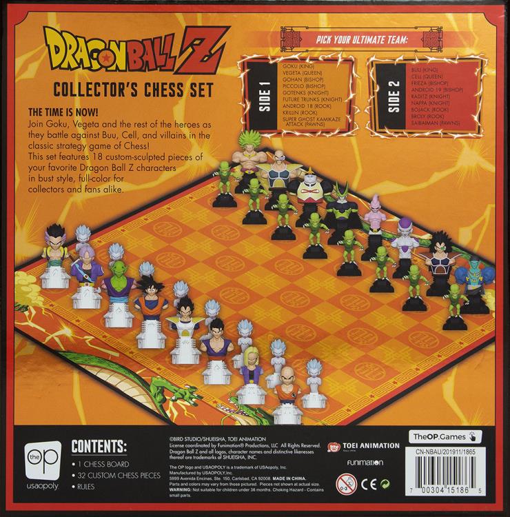 Dragon Ball Z Collector’s Chess Set Gallery Image 6
