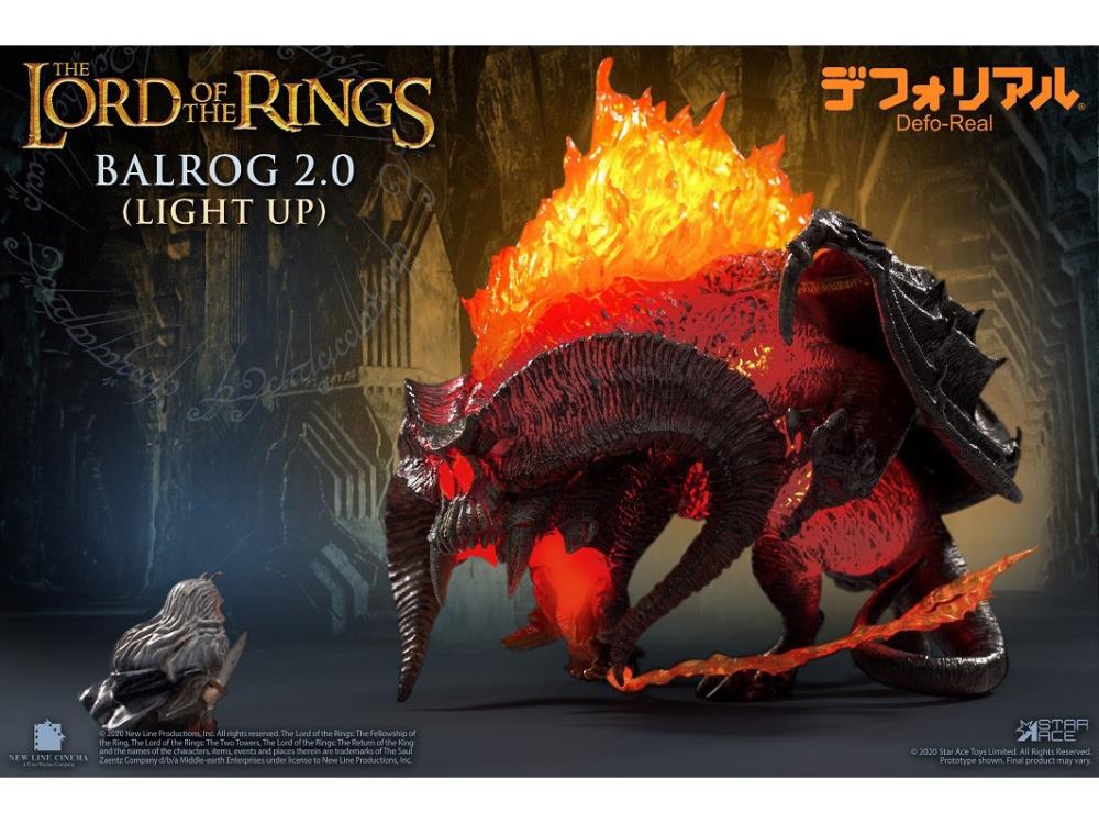 The Lord of the Rings Defo-Real Balrog (Light-Up) Gallery Image 5