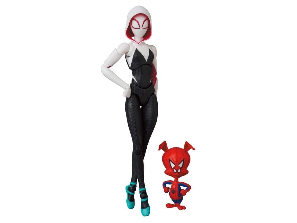 MAFEX No. 134 Spider-Gwen & Spider-Ham Action Figures
