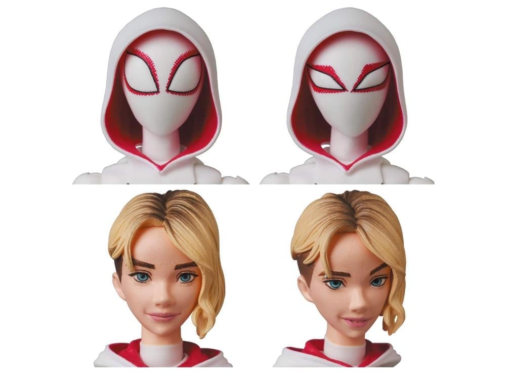 MAFEX No. 134 Spider-Gwen & Spider-Ham Action Figures