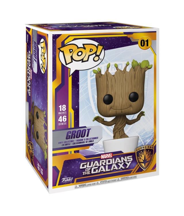 Pop! Marvel: Guardians of the Galaxy - 18" Super Sized Dancing Groot Gallery Image 4
