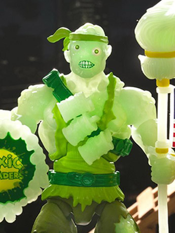 Toxic Crusaders Deluxe (Glow-in-the-Dark) Toxie Exclusive Figure Gallery Image 2