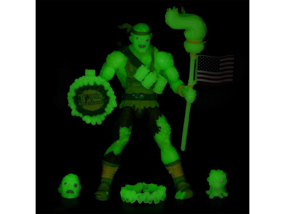 Toxic Crusaders Deluxe (Glow-in-the-Dark) Toxie Exclusive Figure Gallery Image 4