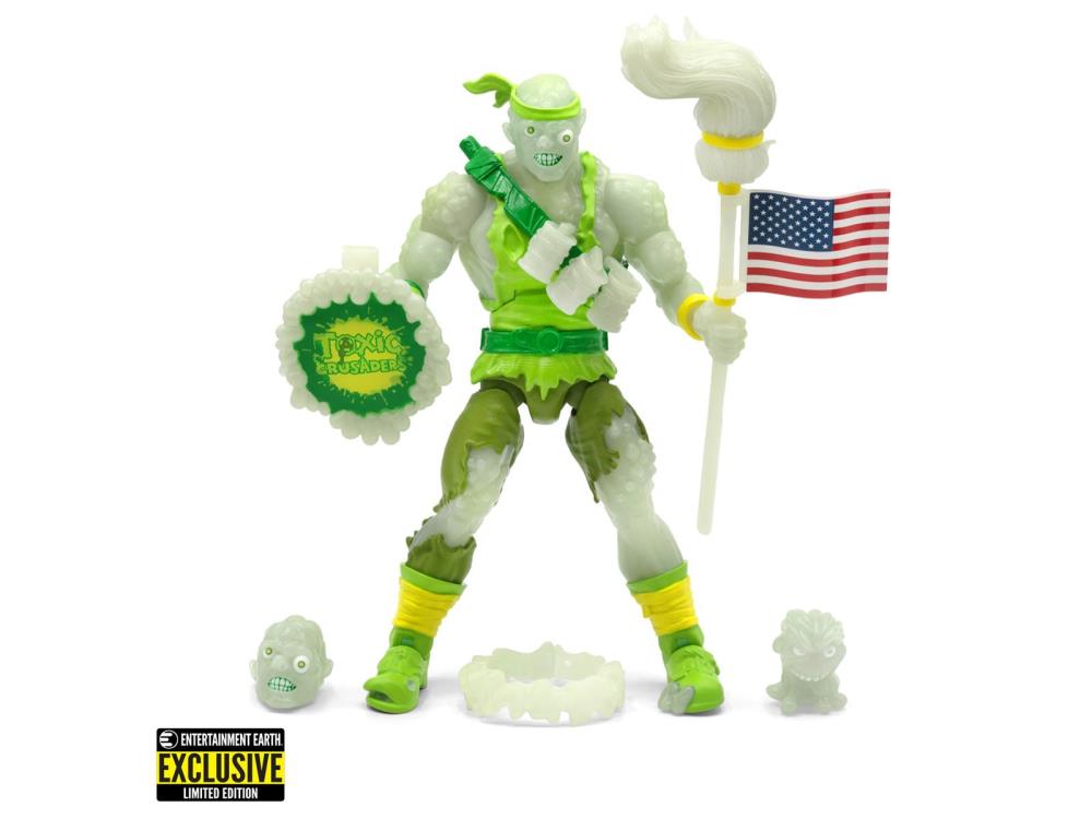 Toxic Crusaders Deluxe (Glow-in-the-Dark) Toxie Exclusive Figure Gallery Image 6