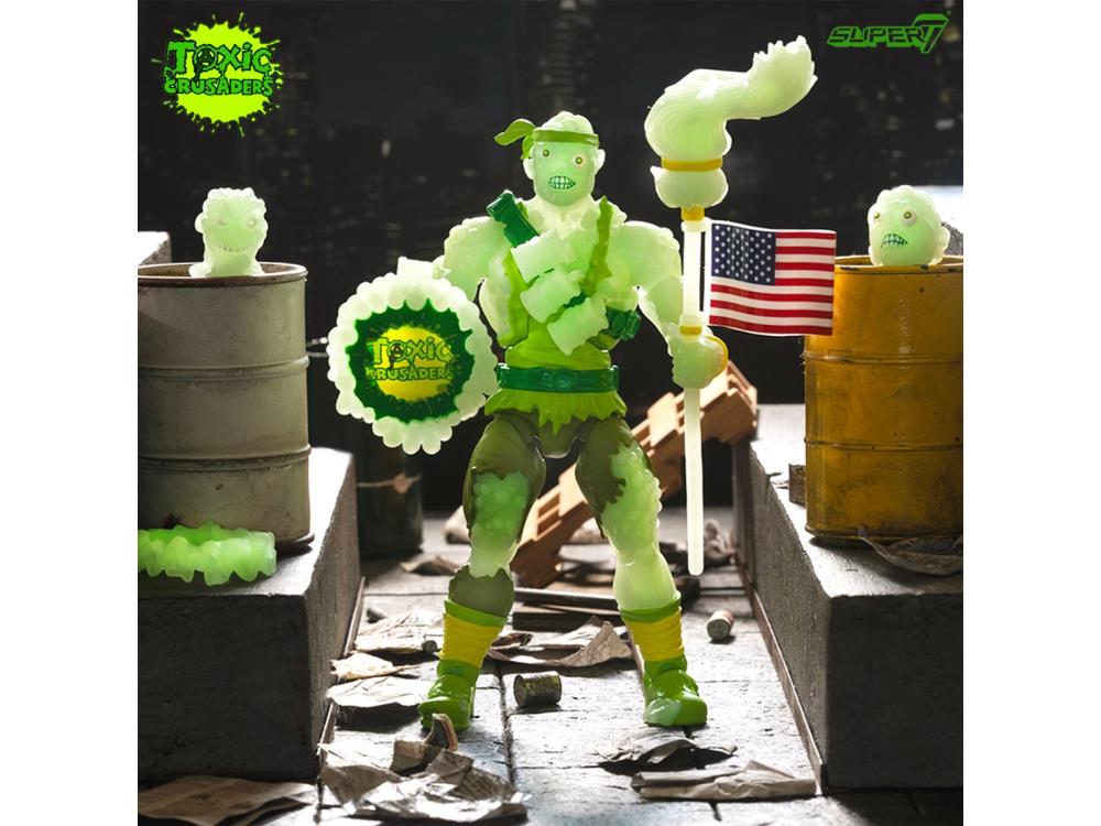 Toxic Crusaders Deluxe (Glow-in-the-Dark) Toxie Exclusive Figure Gallery Image 3