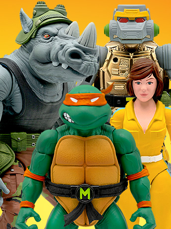 Teenage Mutant Ninja Turtles ULTIMATES! Wave 3 Set of 4 Figures