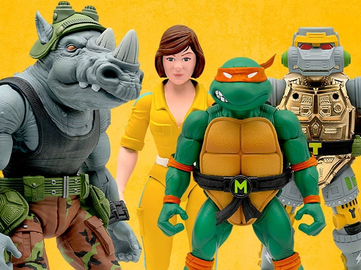 Teenage Mutant Ninja Turtles ULTIMATES! Wave 3 Set of 4 Figures