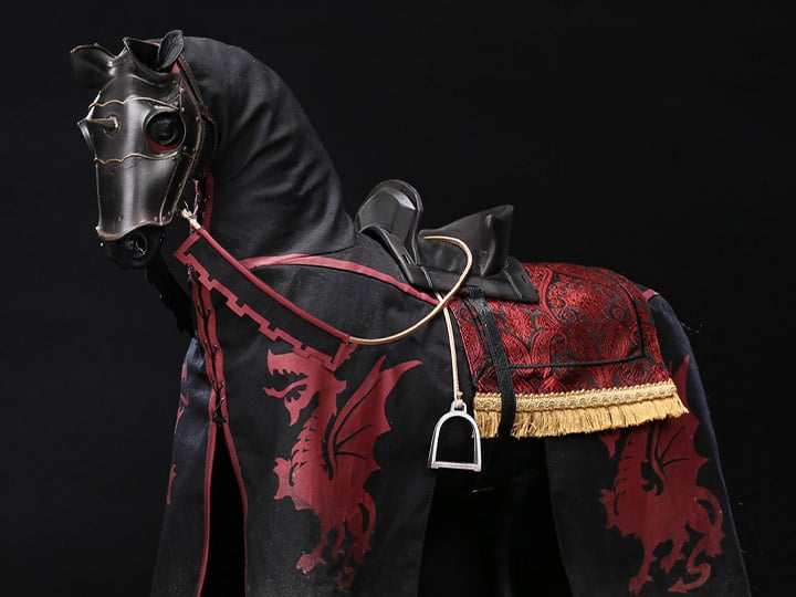 The Era of Europa War Armor Horse (Black) 1/6 Scale Figure Gallery Image 1