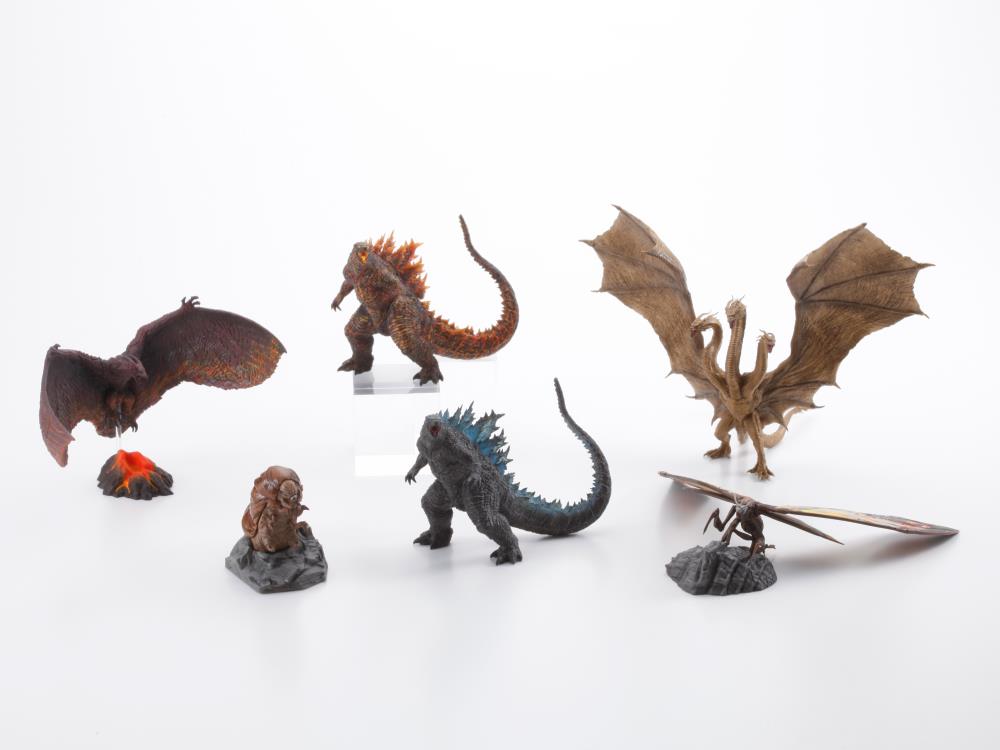 Godzilla: King of the Monsters Hyper Modeling Series Box of 6 Figures Gallery Image 25