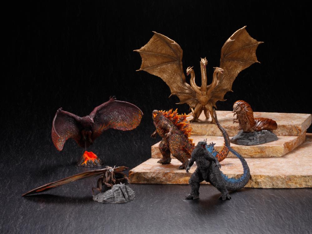 Godzilla: King of the Monsters Hyper Modeling Series Box of 6 Figures Gallery Image 22