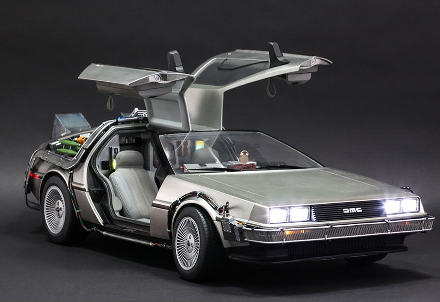 Back to the Future MMS260 DeLorean Time Machine 1/6th Scale Collectible Vehicle Gallery Image 4