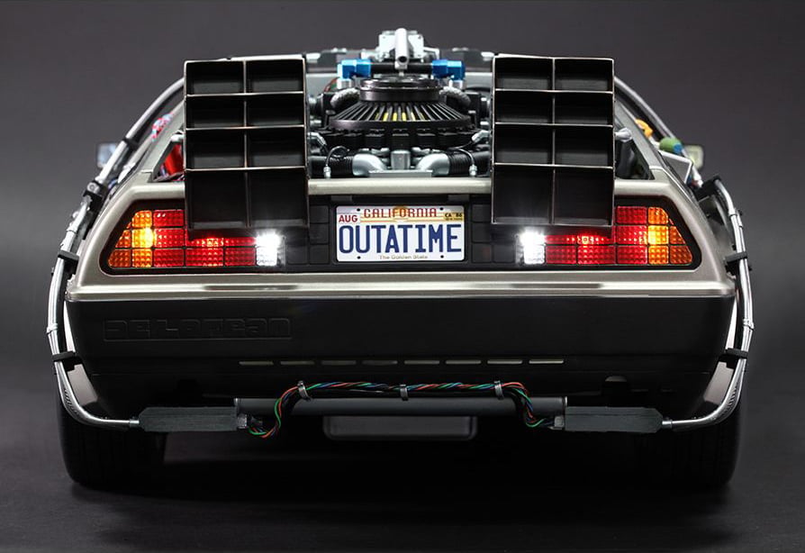 Back to the Future MMS260 DeLorean Time Machine 1/6th Scale Collectible Vehicle Gallery Image 13