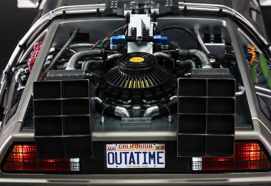 Back to the Future MMS260 DeLorean Time Machine 1/6th Scale Collectible Vehicle Gallery Image 10