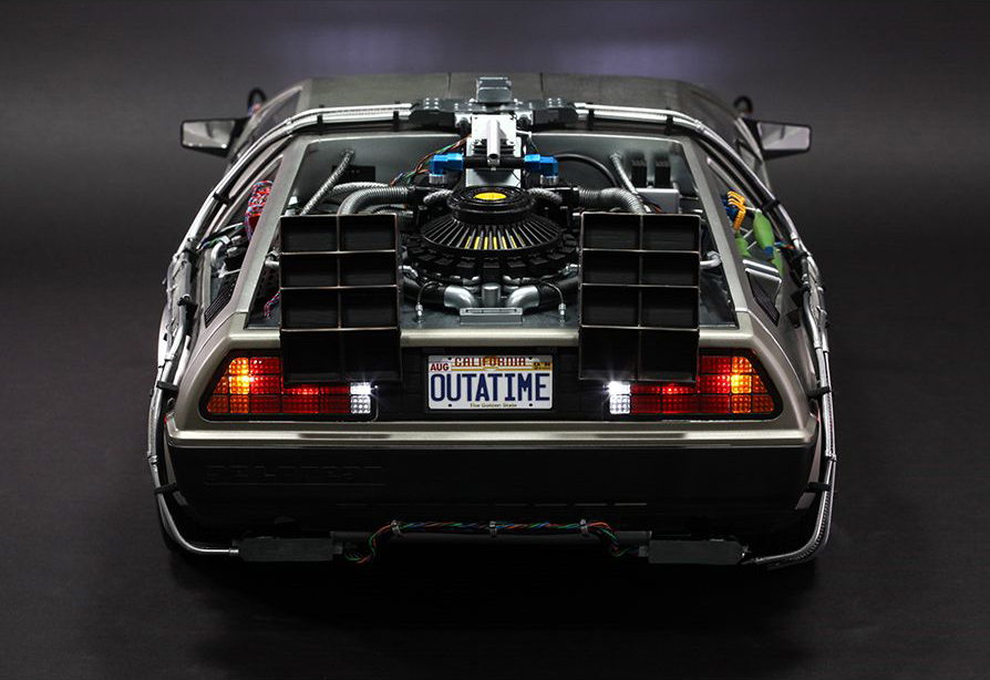 Back to the Future MMS260 DeLorean Time Machine 1/6th Scale Collectible Vehicle Gallery Image 12