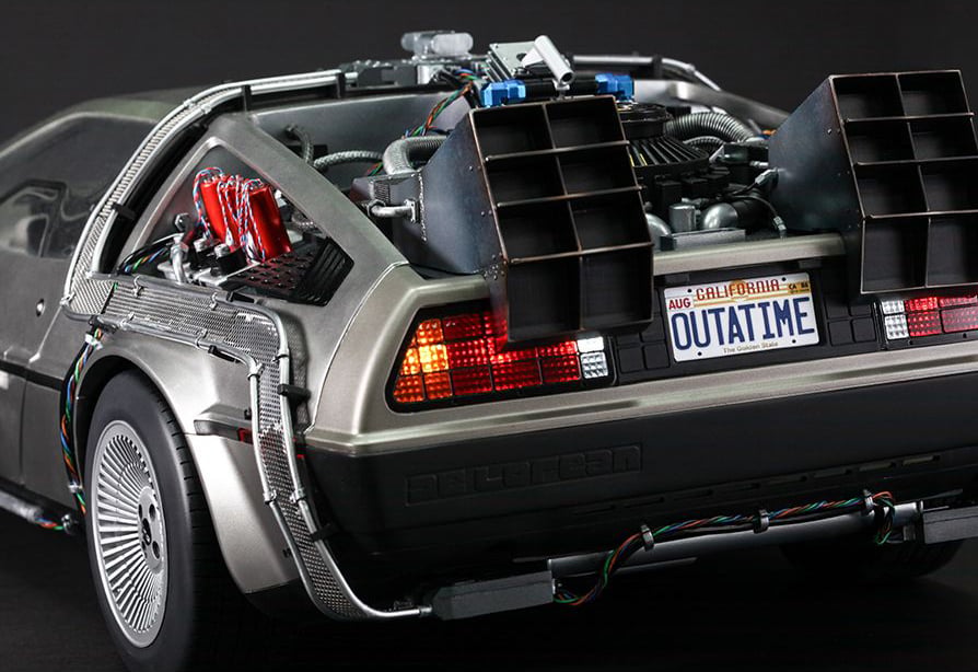 Back to the Future MMS260 DeLorean Time Machine 1/6th Scale Collectible Vehicle Gallery Image 11