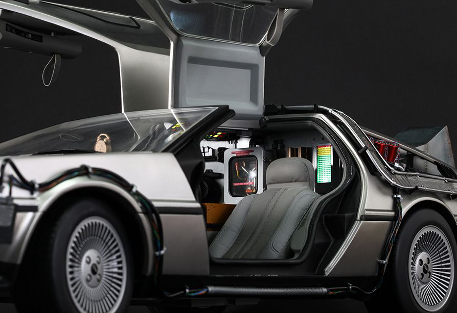 Back to the Future MMS260 DeLorean Time Machine 1/6th Scale Collectible Vehicle Gallery Image 5