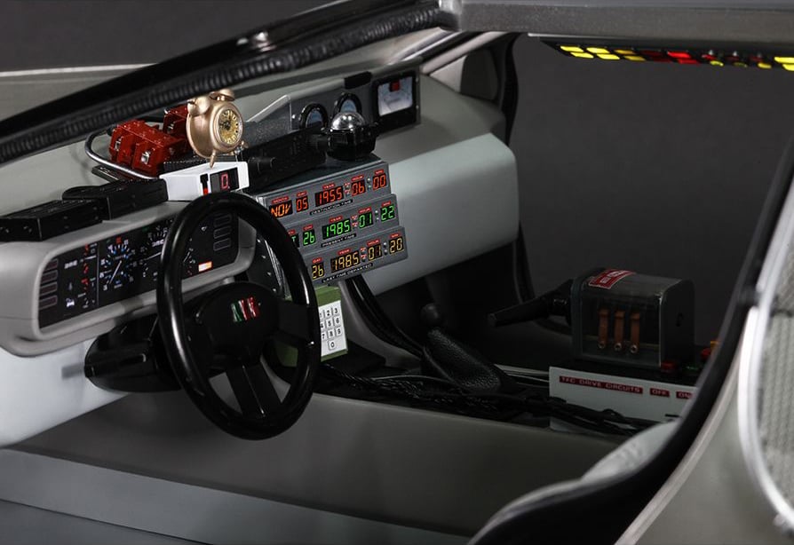 Back to the Future MMS260 DeLorean Time Machine 1/6th Scale Collectible Vehicle Gallery Image 8