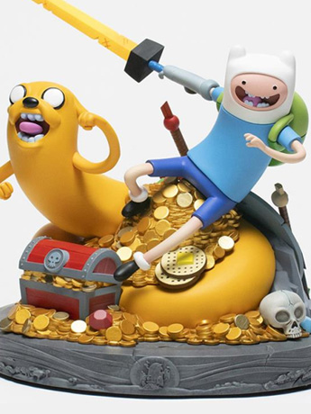 Adventure Time Jake & Finn Limited Edition Statue Gallery Image 2