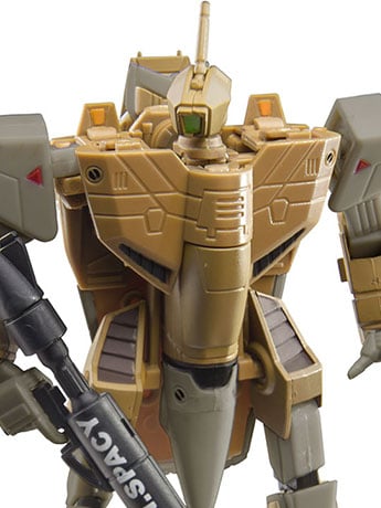 Macross Saga Retro Transformable Collection VF-1A Standard Valkyrie 1/100 Scale Figure Gallery Image 2