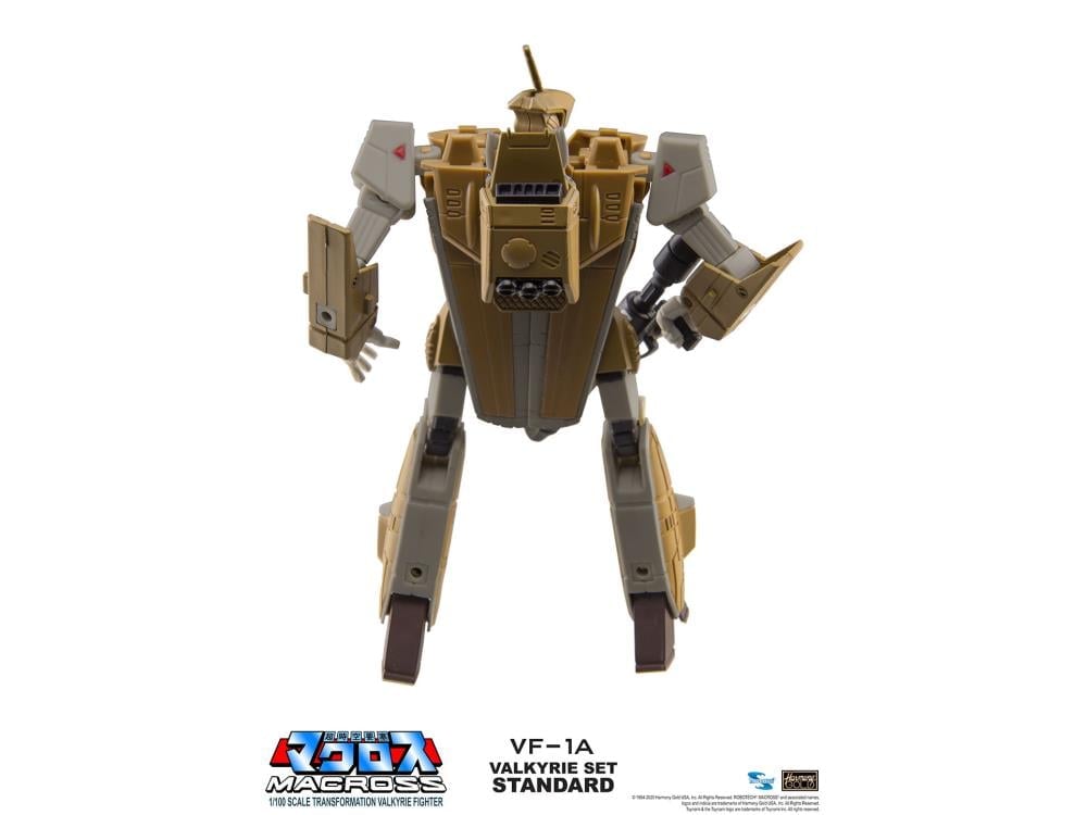 Macross Saga Retro Transformable Collection VF-1A Standard Valkyrie 1/100 Scale Figure Gallery Image 4