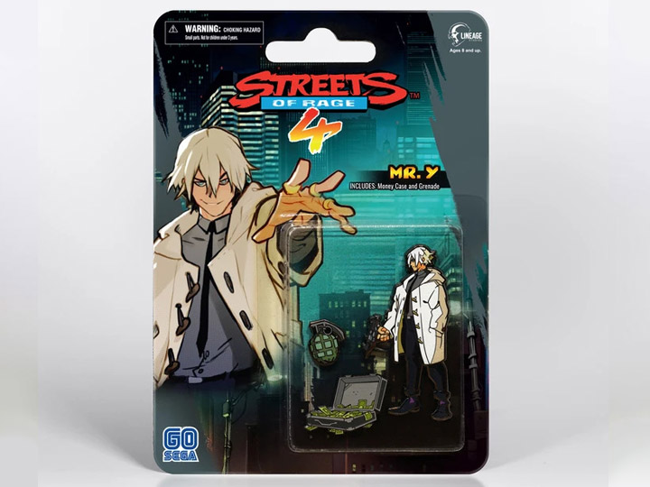 Streets of Rage IV Mr. Y Limited Edition Enamel Pin Set Gallery Image 1