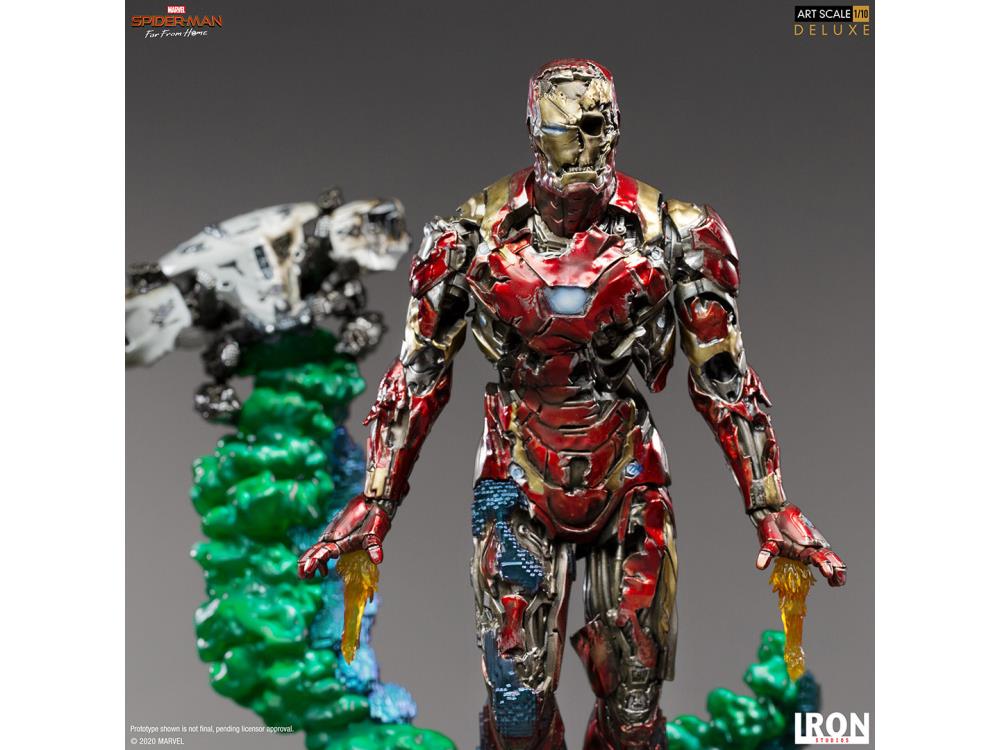 Spider-Man: Far From Home Iron Man Illusion Deluxe 1/10 Scale Statue Gallery Image 11