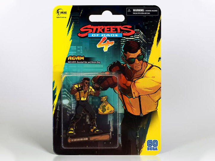 Streets of Rage IV Adam Hunter Limited Edition Enamel Pin Set Gallery Image 1