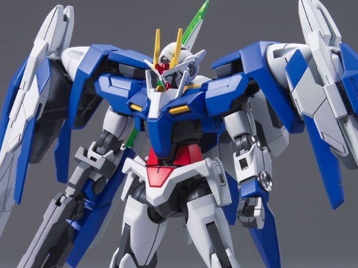 Mobile Suit Gundam 00 HG00 00 Raiser (GN Sword III Ver.) 1/144 Scale Model Kit Gallery Image 1