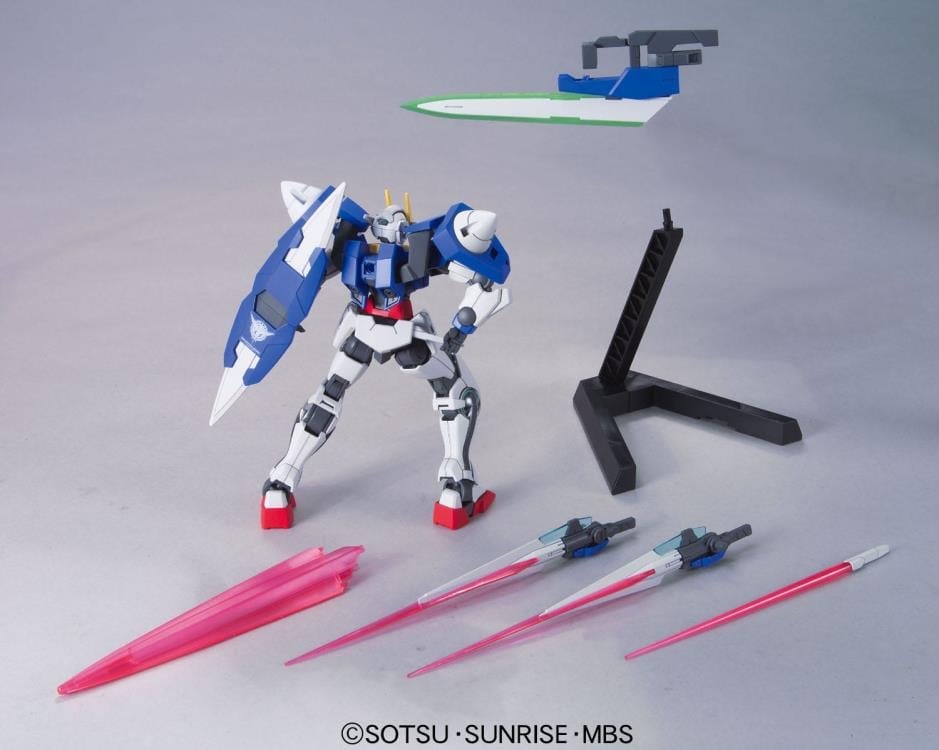 Mobile Suit Gundam 00 HG00 00 Raiser (GN Sword III Ver.) 1/144 Scale Model Kit Gallery Image 9