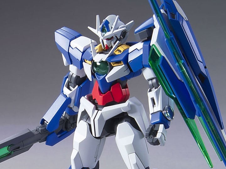 Mobile Suit Gundam 00 the Movie: A Wakening of the Trailblazer HG00 00 Qan[T] 1/144 Scale Model Kit Gallery Image 1