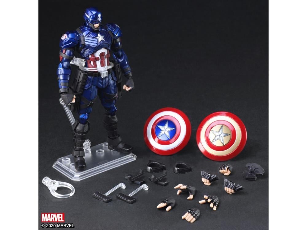 Marvel Universe Variant Bring Arts Captain America Gallery Image 10