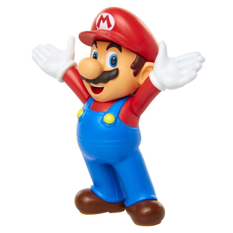 World of Nintendo 2.50" Mario (Open Arms) Limited Articulation Figure Gallery Image 3