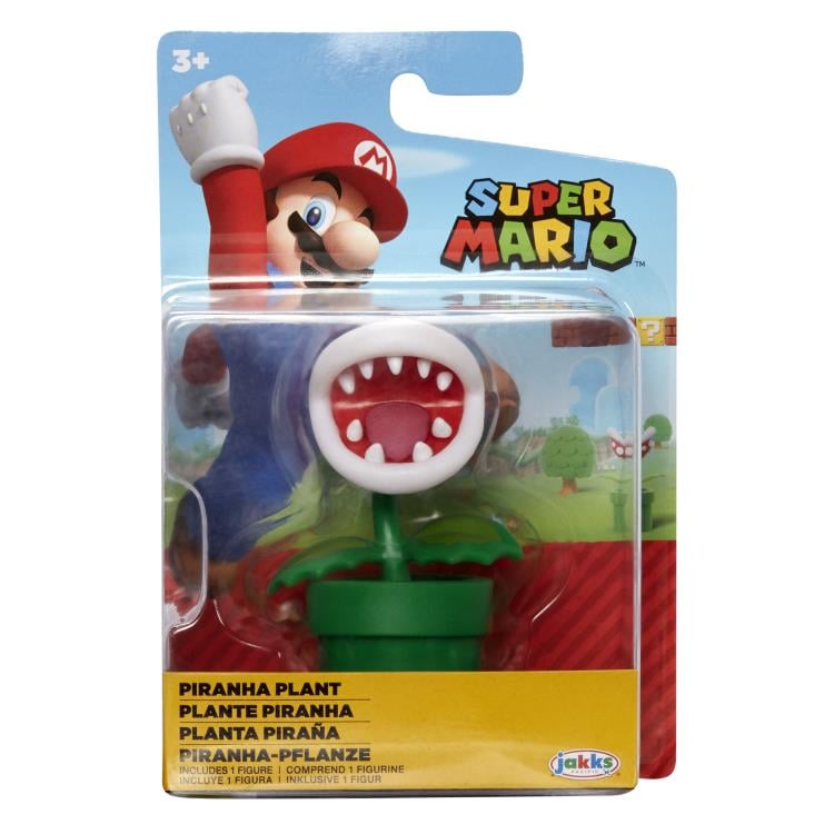 World of Nintendo 2.50" Piranha Plant Limited Articulation Figure Gallery Image 4