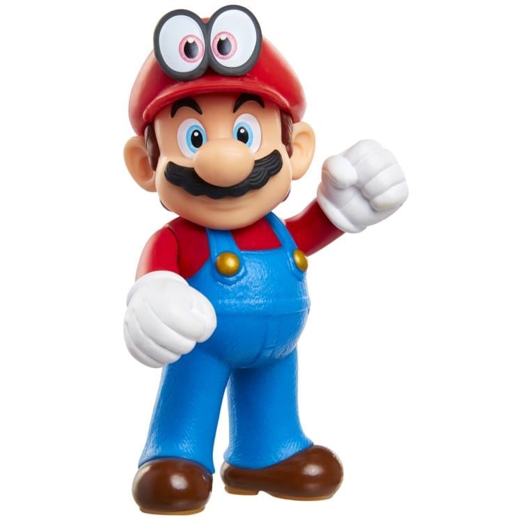 World of Nintendo 2.50" Cappy Mario (Standing) Limited Articulation Figure Gallery Image 3